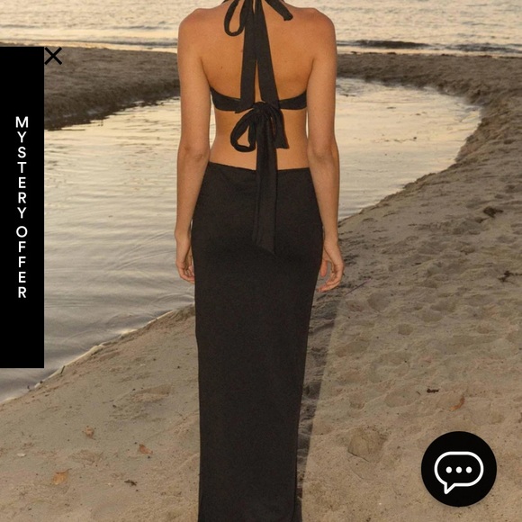 Peppermayo maxi dress in black. Never been worn with tags - Picture 2 of 2